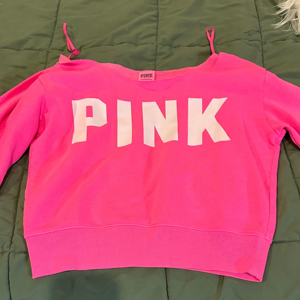 Victoria's Secret Hot Pink Pullover